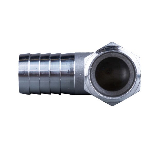 1" elbow hose barb fitting MNPT